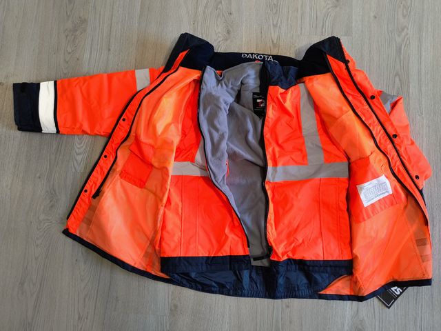Parka 4 en 1  DAKOTA TS2 Alta Visibilidad TALLA XL