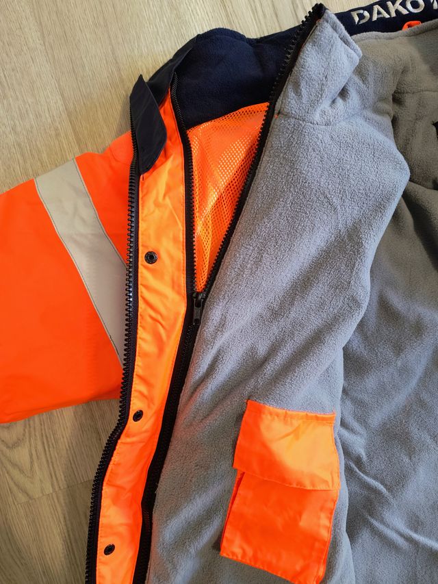 Parka 4 en 1  DAKOTA TS2 Alta Visibilidad TALLA XL