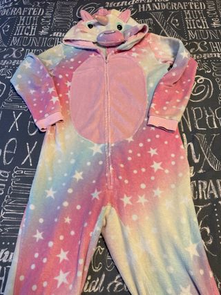 Pijama unicornio multicolor 