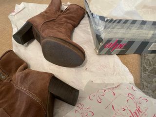 Botines Alpe piel vuelta calentitos