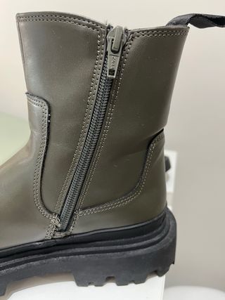 Botines Zara Verde Oliva