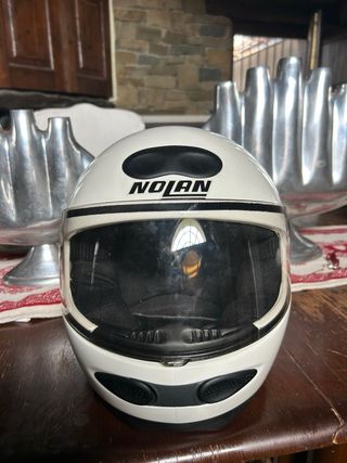 Casco Moto Nolan Bianco