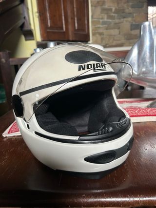 Casco Moto Nolan Bianco