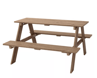 Mesa de picnic infantil IKEA RESÖ