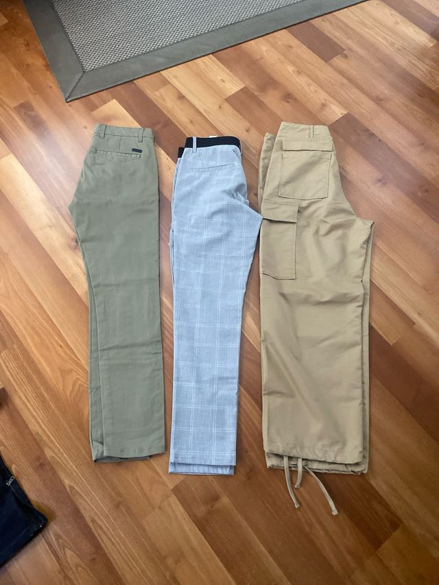 Lote de 6 pantalones varios colores
