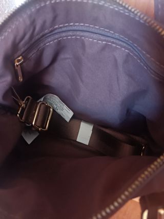 Bolso shopper mini marrón 