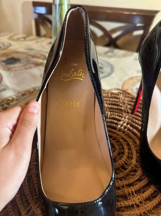 Zapatos de tacón Christian Louboutin negros
