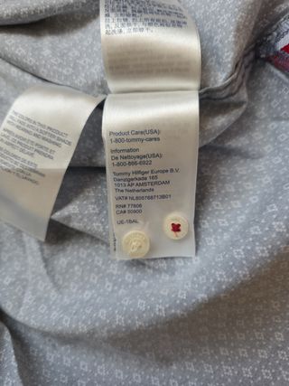TOMMY HILFIGER ORIGINAL, TH FLEX  ,CAMISA HOMBRE 
