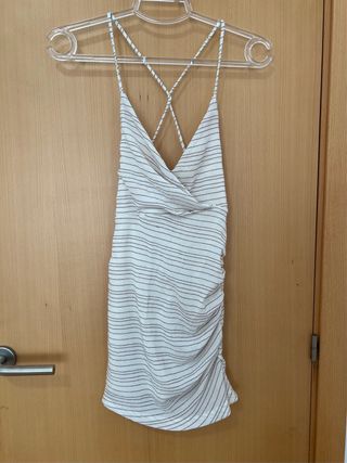 Vestido rayas Stradivarius