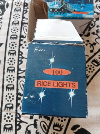 2 Cajas Luces Navideñas