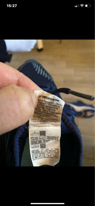 Scarpe Decathlon blu leggere e comode