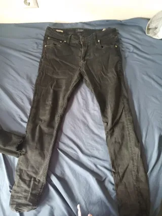 Pantalón tejano negro Jack & Jones