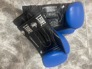 Guantes Boxeo Leone 1947 Azul