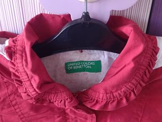 Gabardina niña Benetton