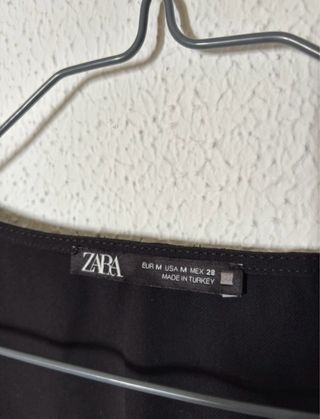 Blusa Zara Manga Larga Negro