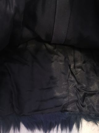 Chaqueta Zara pelo negra Talla M