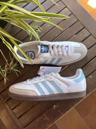 Adidas Samba OG Azul Cielo Talla 45 1/3