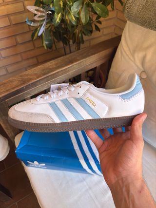 Adidas Samba OG Azul Cielo Talla 45 1/3