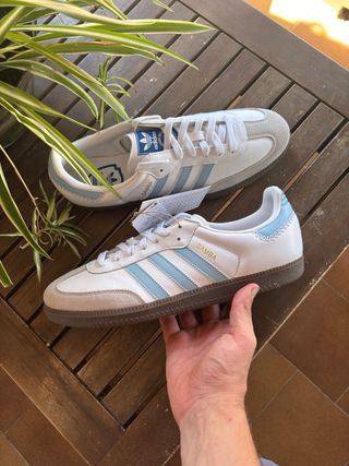 Adidas Samba OG Azul Cielo Talla 45 1/3