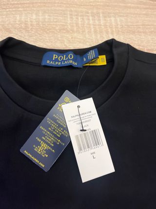 Sudadera Polo Ralph Lauren Oso Pintor Negra