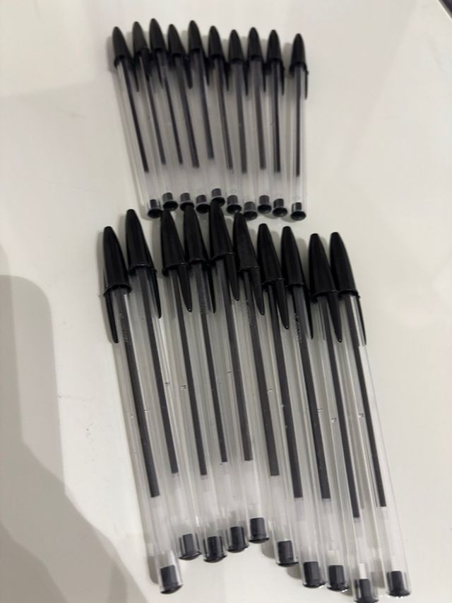 Penne Bic Nere e Blu