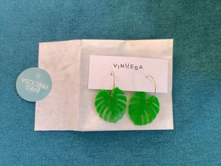 Pendientes "Vinuesa"Sin usar 