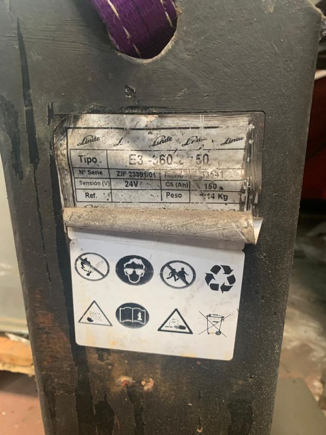 Apiladora eléctrica Linde hasta 1600 kg