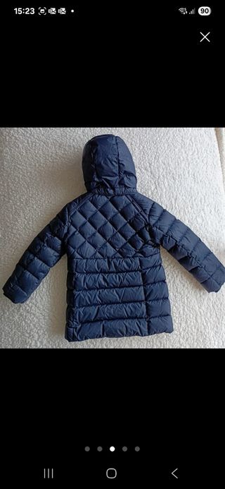 Abrigo Tommy Hilfiger azul 4-5 años