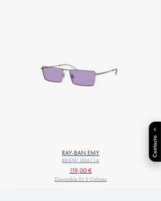 Gafas Ray-Ban EMY RB3741 Morado