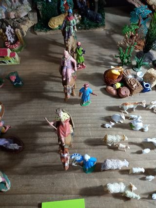 Belen Plástico número 6 Figuras 6-8 cm