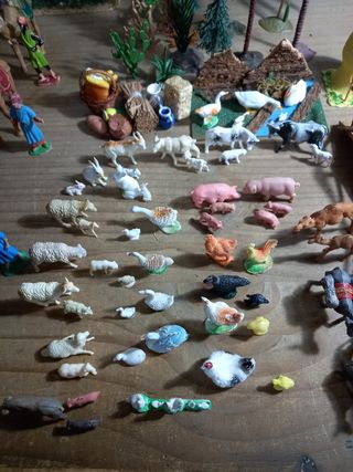 Belen Plástico número 6 Figuras 6-8 cm