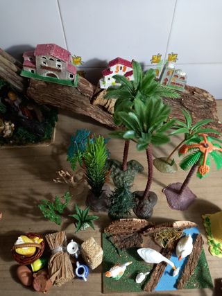 Belen Plástico número 6 Figuras 6-8 cm