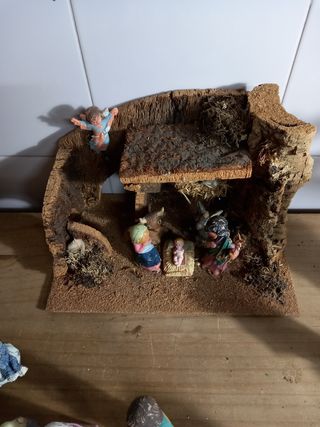 Belen Plástico número 6 Figuras 6-8 cm