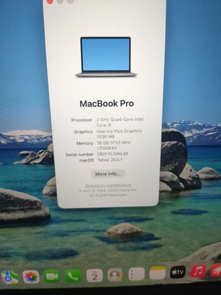 MACBOOK PRO 2020 i5/16GB RAM/512 SSD
