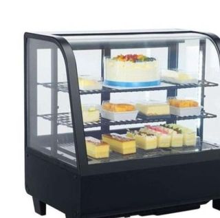 VITRINA REFRIGERADA SOBREMESA 100 LITROS NEGRO
