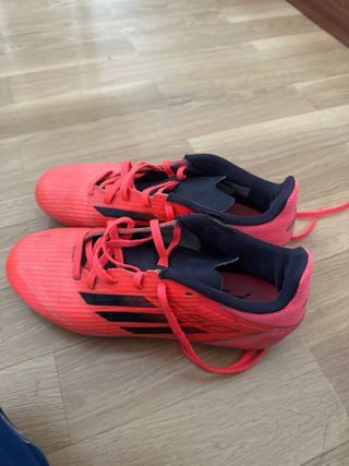 Botas fútbol Adidas F50 rosas T37