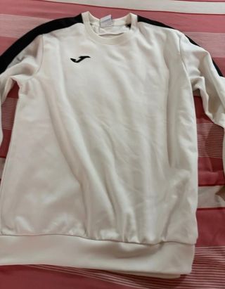 Sudadera Joma Blanca y Negra