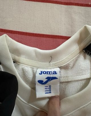 Sudadera Joma Blanca y Negra
