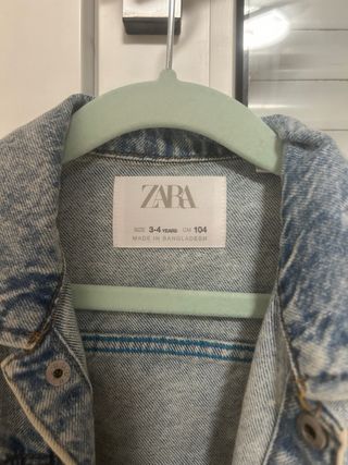 Chaqueta vaquera Zara niño 3-4 años