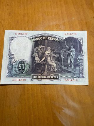 Lote Billetes Antiguos España Pesetas
