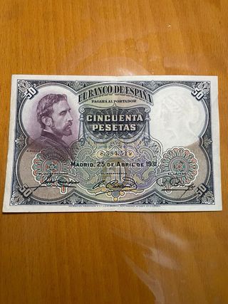 Lote Billetes Antiguos España Pesetas