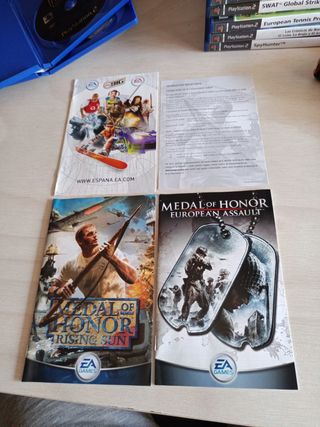 Pack 2 Medal of Honor PS2 Completos