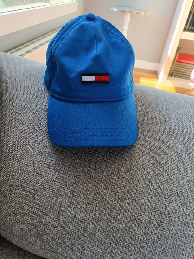 Gorra Tommy Hilfiger Jeans Azul Nueva
