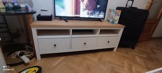 Mesa TV IKEA Madera Blanca