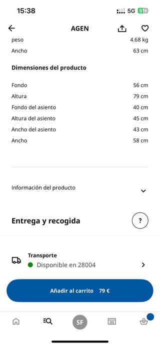 Sillón ratán AGEN con cojin