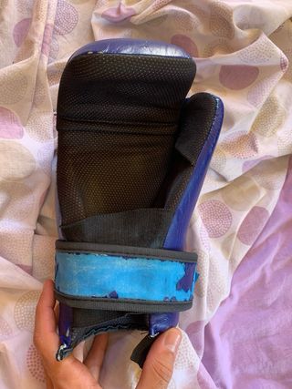 Guantes Kick Boxing Top Ten Azules Talla S