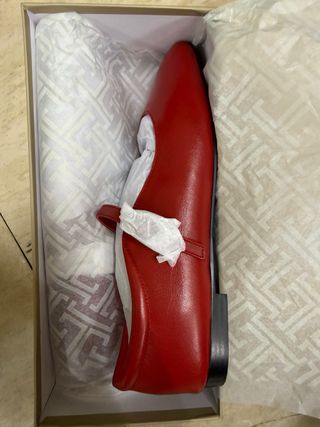 Zapatos planos Latouche rojos talla 40