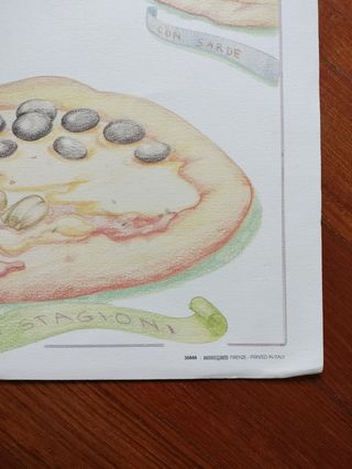 Stampa su carta da cucina 'Pizza'