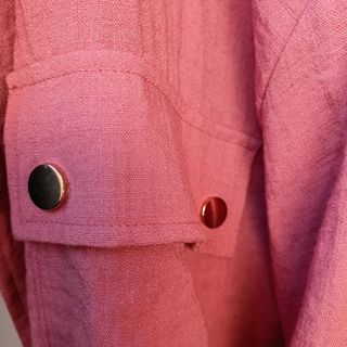 Chaqueta Zara entretiempo rosa