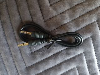 Cable 3.5mm Macho-Macho Negro